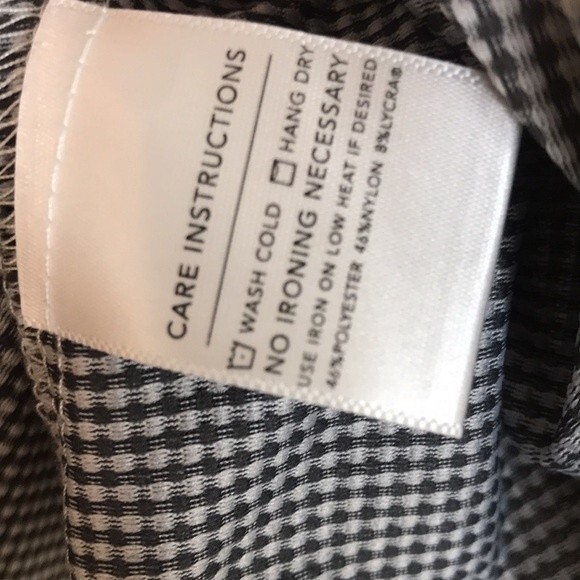 Mizzen+Main Leeward Label Trim Fit Long Sleeve Button Shirt Men's XL Gray - Picture 9 of 13